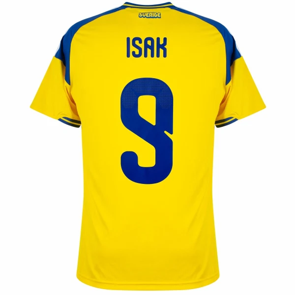 Fotbalové Dresy Švédsko Isak 9 Domácí MS 2026