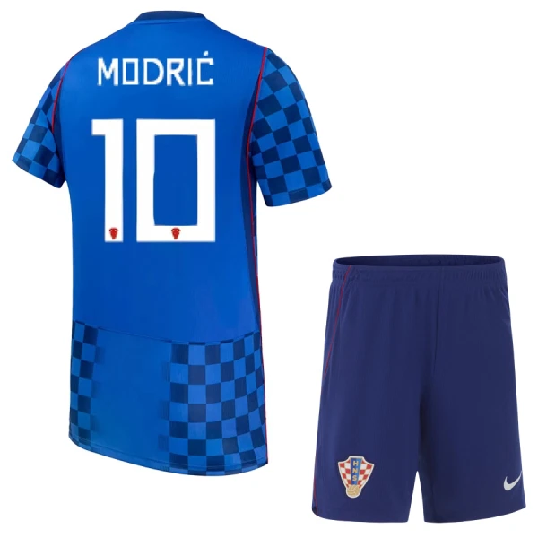 Fotbalové Dresy Chorvatsko Luka Modric 10 Dětské Venkovní MS 2026
