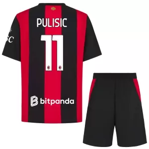 Fotbalové Dresy AC Milán Christian Pulišić 11 Dětské Domácí 2026-27