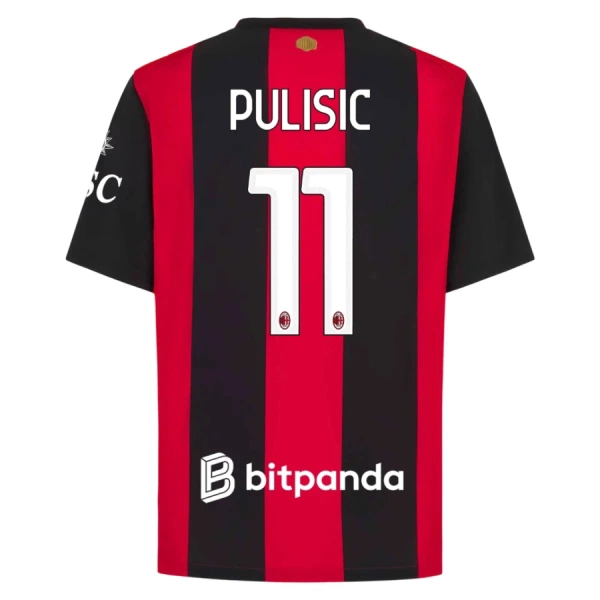 Fotbalové Dresy AC Milán Christian Pulišić 11 Domácí 2026-27