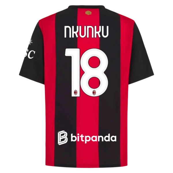 Fotbalové Dresy AC Milán Christopher Nkunku 18 Domácí 2026-27