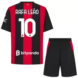 Fotbalové Dresy AC Milán Rafael Leão 10 Dětské Domácí 2026-27