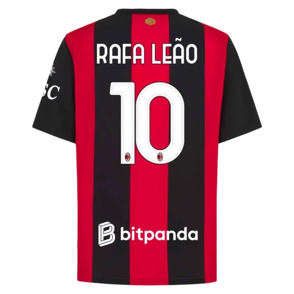 Fotbalové Dresy AC Milán Rafael Leão 10 Domácí 2026-27