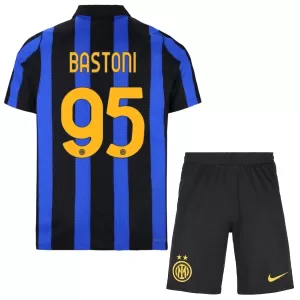 Fotbalové Dresy Inter Milán Bastoni 95 Dětské Domácí 2026-27