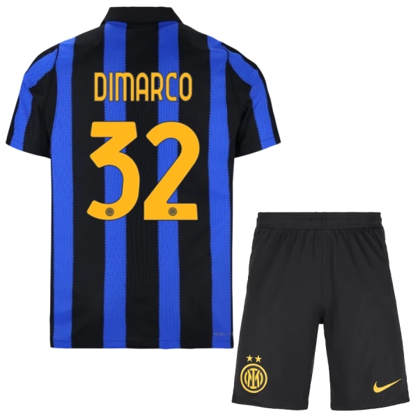 Fotbalové Dresy Inter Milán Dimarco 32 Dětské Domácí 2026-27