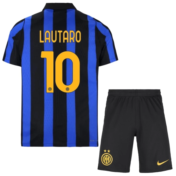 Fotbalové Dresy Inter Milán Lautaro Martínez 10 Dětské Domácí 2026-27