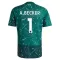 Brankářské Fotbalové Dresy Liverpool FC Alisson Becker 1 Domácí 2026-27 Zelená