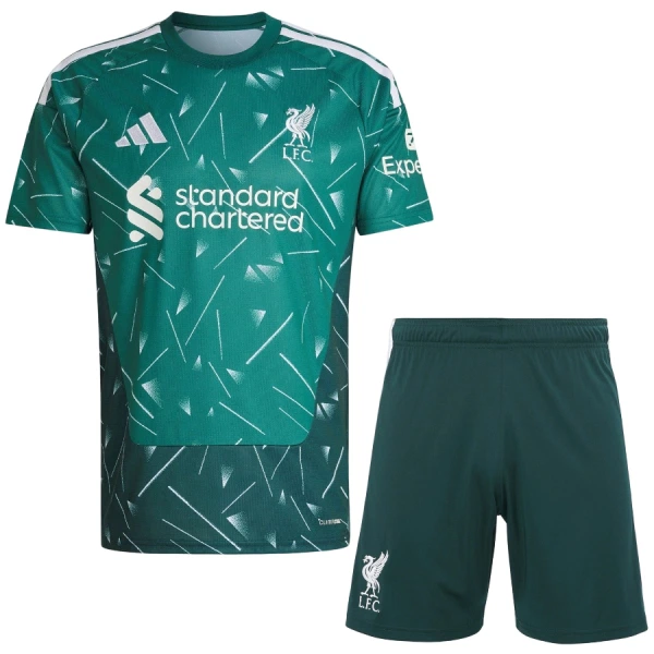 Brankářské Fotbalové Dresy Liverpool FC Dětské Domácí 2026-27 Zelená