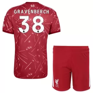 Fotbalové Dresy Liverpool FC Gravenberch 38 Dětské Domácí 2026-27