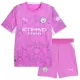 Brankářské Fotbalové Dresy Manchester City Dětské Venkovní 2026-27 Růžová Brankářské Fotbalové Dresy Manchester City Dětské Venkovní 2026-27 Růžová