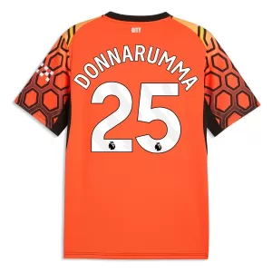 Brankářské Fotbalové Dresy Manchester City Gianluigi Donnarumma 25 Alternativní 2026-27 Oranžový