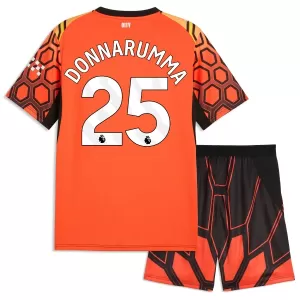 Brankářské Fotbalové Dresy Manchester City Gianluigi Donnarumma 25 Dětské Alternativní 2026-27 Oranžový