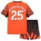 Brankářské Fotbalové Dresy Manchester City Gianluigi Donnarumma 25 Dětské Alternativní 2026-27 Oranžový