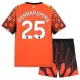 Brankářské Fotbalové Dresy Manchester City Gianluigi Donnarumma 25 Dětské Alternativní 2026-27 Oranžový Brankářské Fotbalové Dresy Manchester City Gianluigi Donnarumma 25 Dětské Alternativní 2026-27 Oranžový