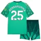 Brankářské Fotbalové Dresy Manchester City Gianluigi Donnarumma 25 Dětské Domácí 2026-27 Zelená Brankářské Fotbalové Dresy Manchester City Gianluigi Donnarumma 25 Dětské Domácí 2026-27 Zelená