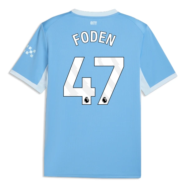 Fotbalové Dresy Manchester City Phil Foden 47 Domácí 2026-27 Fotbalové Dresy Manchester City Phil Foden 47 Domácí 2026-27