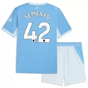 Fotbalové Dresy Manchester City Semenyo 42 Dětské Domácí 2026-27