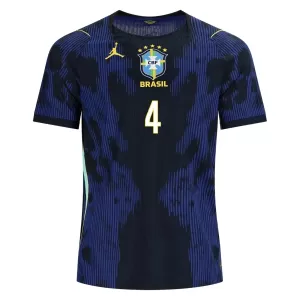 Fotbalové Dresy Brazílie Marquinhos 4 Venkovní MS 2026