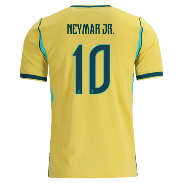 Fotbalové Dresy Brazílie Neymar JR 10 Dětské Domácí MS 2026