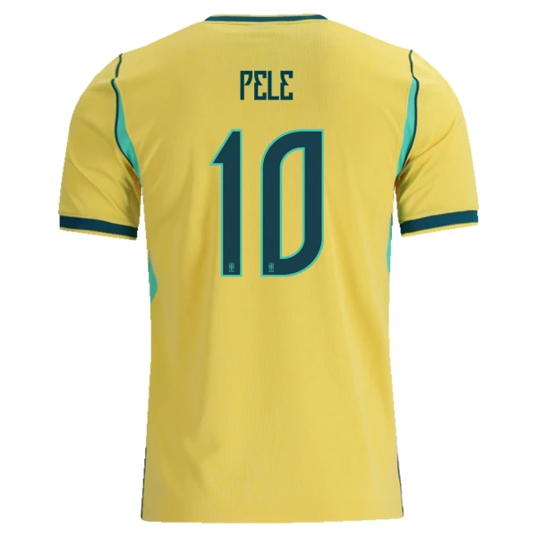 Fotbalové Dresy Brazílie Pele 10 Dětské Domácí MS 2026
