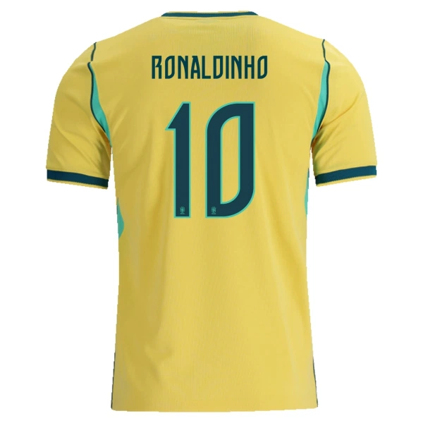 Fotbalové Dresy Brazílie Ronaldinho 10 Domácí MS 2026