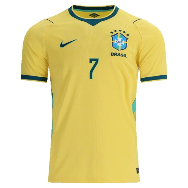Fotbalové Dresy Brazílie Vinicius Junior 7 Domácí MS 2026