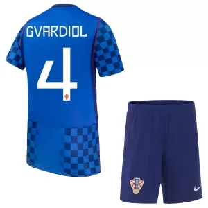 Fotbalové Dresy Chorvatsko Josko Gvardiol 4 Dětské Venkovní MS 2026