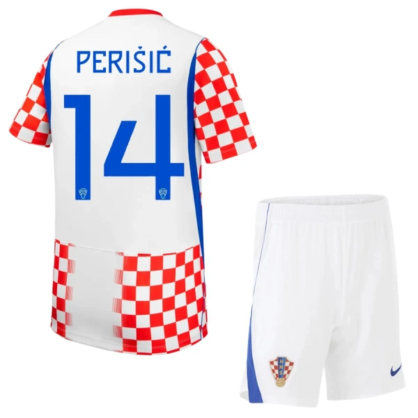 Fotbalové Dresy Chorvatsko Perisic 14 Dětské Domácí MS 2026