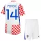 Fotbalové Dresy Chorvatsko Perisic 14 Dětské Domácí MS 2026