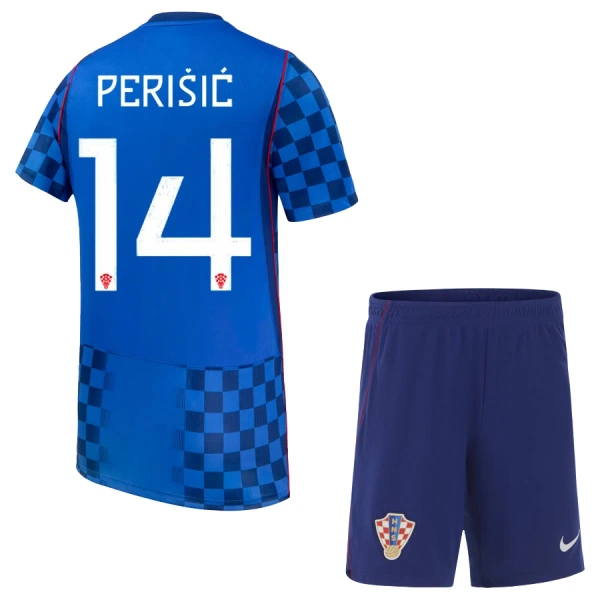 Fotbalové Dresy Chorvatsko Perisic 14 Dětské Venkovní MS 2026