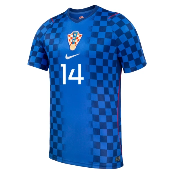 Fotbalové Dresy Chorvatsko Perisic 14 Dětské Venkovní MS 2026