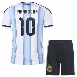 Fotbalové Dresy Argentina Maradona 10 Dětské Domácí MS 2026