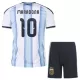 Fotbalové Dresy Argentina Maradona 10 Dětské Domácí MS 2026