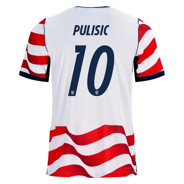 Fotbalové Dresy Spojené Státy Americké Christian Pulišić 10 Domácí MS 2026 Fotbalové Dresy Spojené Státy Americké Christian Pulišić 10 Domácí MS 2026
