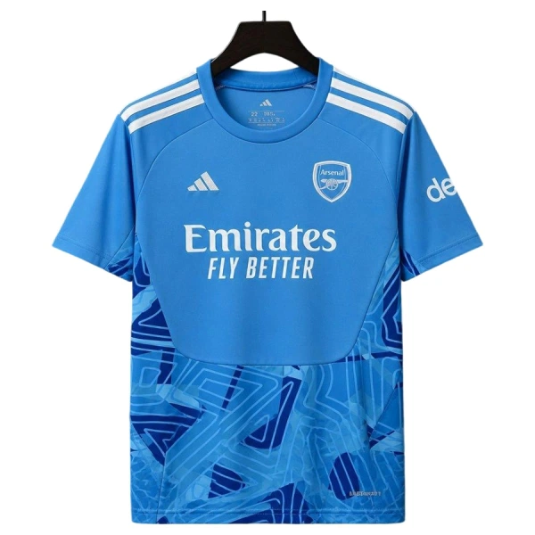 Brankářské Fotbalové Dresy Arsenal 2026-27 Modrá Brankářské Fotbalové Dresy Arsenal 2026-27 Modrá