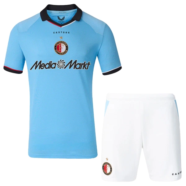 Fotbalové Dresy Feyenoord Rotterdam Dětské Venkovní 2026-27 Fotbalové Dresy Feyenoord Rotterdam Dětské Venkovní 2026-27