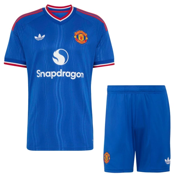 Fotbalové Dresy Manchester United Dětské Venkovní 2026-27 Fotbalové Dresy Manchester United Dětské Venkovní 2026-27