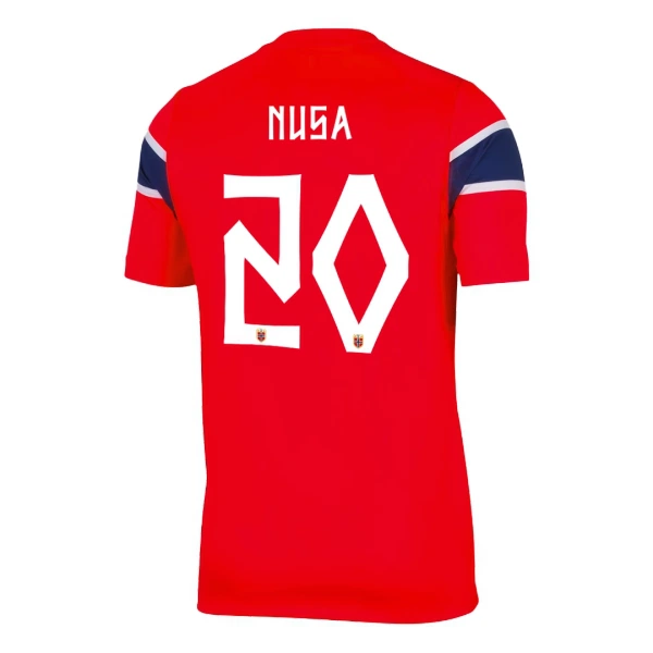 Fotbalové Dresy Norsko Nusa 20 Dětské Domácí MS 2026