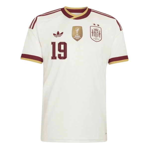 Fotbalové Dresy Španělsko 2 Stars Lamine Yamal 19 Venkovní MS 2026