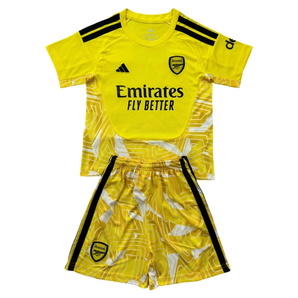 Brankářské Fotbalové Dresy Arsenal Dětské 2026-27 Žlutá Brankářské Fotbalové Dresy Arsenal Dětské 2026-27 Žlutá