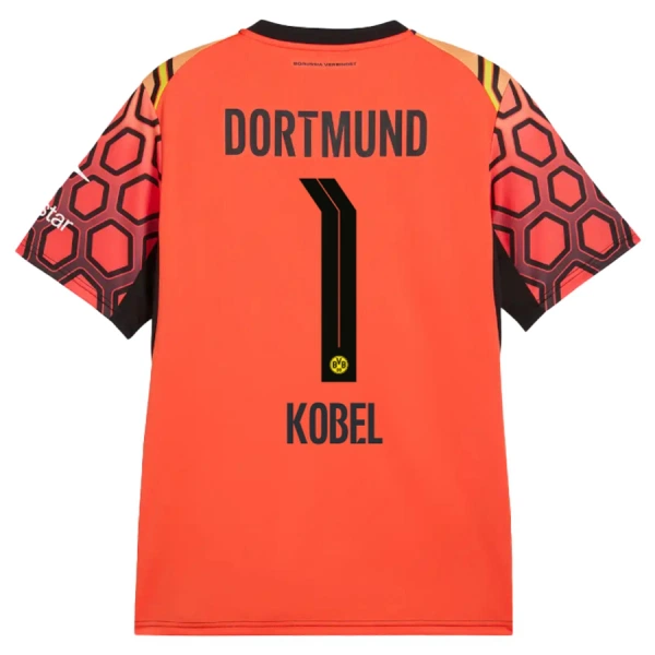 Brankářské Fotbalové Dresy Borussia Dortmund Kobel 1 Domácí 2026-27 Oranžový Brankářské Fotbalové Dresy Borussia Dortmund Kobel 1 Domácí 2026-27 Oranžový