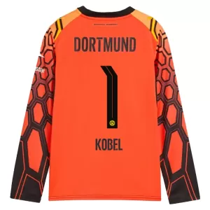 Brankářské Fotbalové Dresy Borussia Dortmund Kobel 1 Domácí 2026-27 Oranžový Dlouhý Rukáv