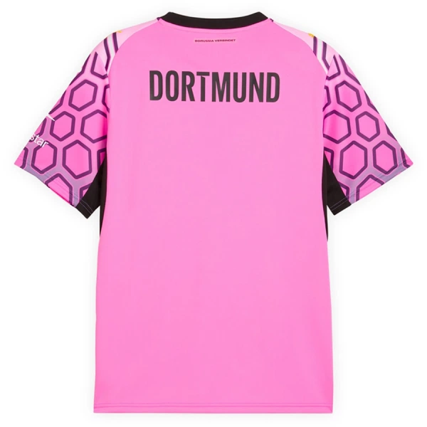 Brankářské Fotbalové Dresy Borussia Dortmund Venkovní 2026-27 Růžová