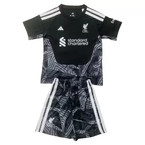 Brankářské Fotbalové Dresy Liverpool FC Dětské 2026-27 Černá