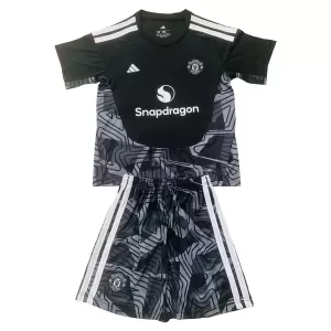 Brankářské Fotbalové Dresy Manchester United Dětské 2026-27 Černá