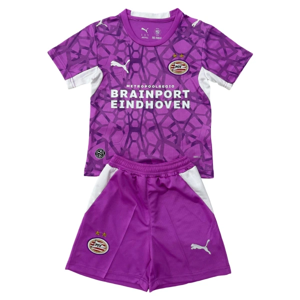 Brankářské Fotbalové Dresy PSV Eindhoven Dětské 2026-27 Nachový Brankářské Fotbalové Dresy PSV Eindhoven Dětské 2026-27 Nachový