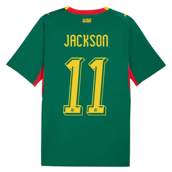 Fotbalové Dresy Senegal Jackson 11 Venkovní MS 2026 Fotbalové Dresy Senegal Jackson 11 Venkovní MS 2026
