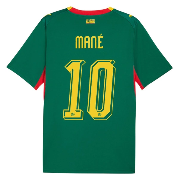 Fotbalové Dresy Senegal Sadio Mané 10 Venkovní MS 2026 Fotbalové Dresy Senegal Sadio Mané 10 Venkovní MS 2026