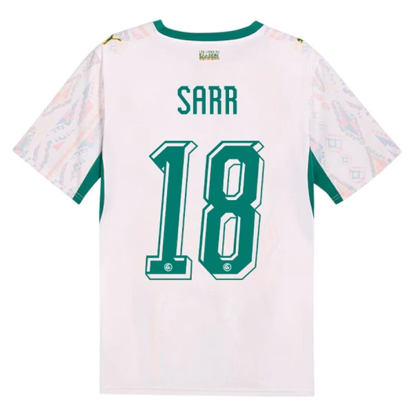 Fotbalové Dresy Senegal Sarr 18 Domácí MS 2026 Fotbalové Dresy Senegal Sarr 18 Domácí MS 2026