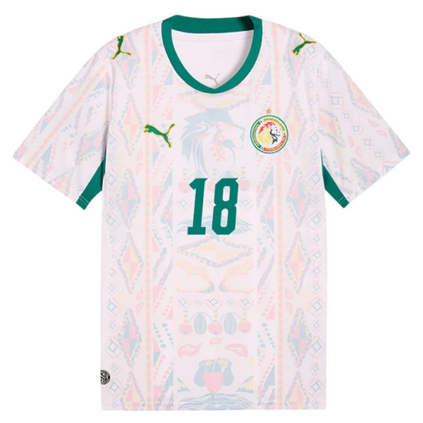 Fotbalové Dresy Senegal Sarr 18 Domácí MS 2026